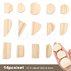 Wood Handle Molds for Porcelain Mug Making WOOD-WH0124-10-2