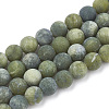 Natural Xinyi Jade/Chinese Southern Jade Beads Strands G-T106-070-1