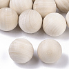 Natural Wooden Round Ball WOOD-T014-30mm-1