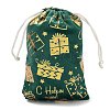 Gold Stamping Christmas Velvet Storage Bags ABAG-Q053-01B-02E-2