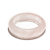 Natural Rose Quartz Finger Rings PW-WG87157-10-1