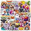 Hallowmas 50Pcs Self-Adhesive Stickers PW-WG19CA1-01-1