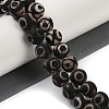 Tibetan Style dZi Beads G-K166-02-12mm-L3-01-2