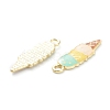 Alloy Enamel Pendants ENAM-I051-14LG-01-2