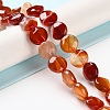 Natural Red Agate Beads Strands G-K357-B02-01-3