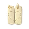 Rack Plating Brass Pendants KK-B088-07G-1