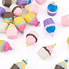 20Pcs 10 Colors Plastic Pendants FIND-TA0001-76-10