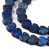 Dyed Natural Lapis Lazuli Beads Strands G-M403-A30-02-4