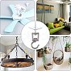 SUPERFINDINGS 4 Sets Zinc Alloy Chandelier Hook FIND-FH0003-36-5