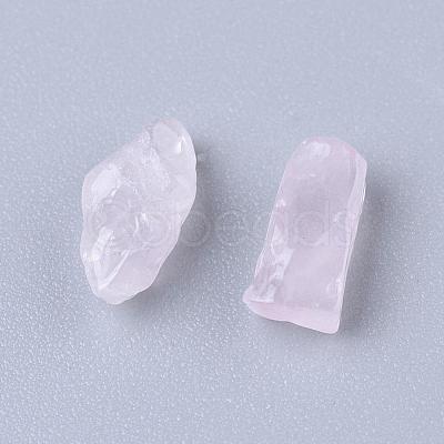 Natural Rose Quartz Chip Beads X-G-O103-12-1