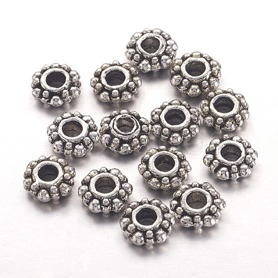 Tibetan Style Spacer Beads X-K07X7042-1