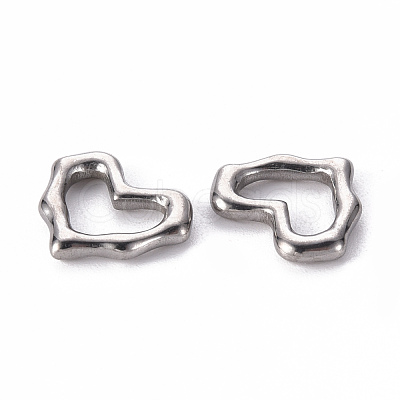 Non-Tarnish 304 Stainless Steel Linking Rings X-STAS-T052-19B-P-1