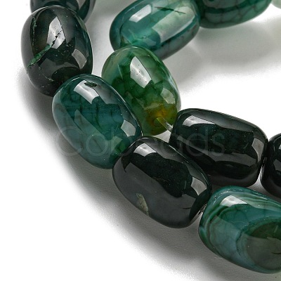 Natural Dragon Veins Agate Beads Strands G-A223-D11-01A-1