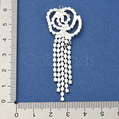 Brass Rhinestone Pendants KK-I715-16S-06-1