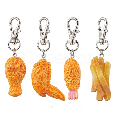 Imitaiton Food Resin Pendant Decorations HJEW-JM02095-1