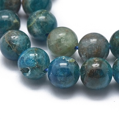 Natural Apatite Beads Strands G-I254-08C-1