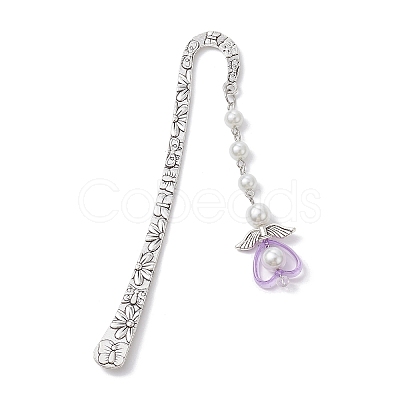 Angel Pendant Bookmarks AJEW-JK00284-1