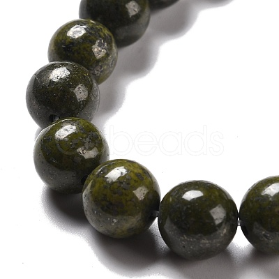 Natural Epidote Beads Strands G-D465-01B-1