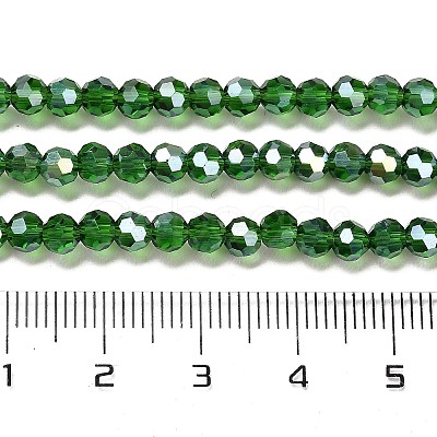 Transparent Glass Beads EGLA-A035-T4mm-B10-1