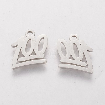 Tarnish Resistant 201 Stainless Steel Charms STAS-Q201-T177-1