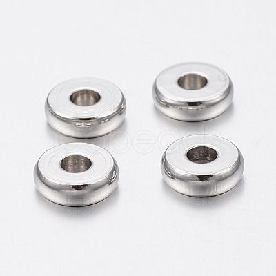 Tarnish Resistant 304 Stainless Steel Beads STAS-H426-01-8MM-1