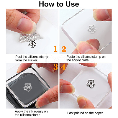 Custom PVC Plastic Clear Stamps DIY-WH0448-0108-1