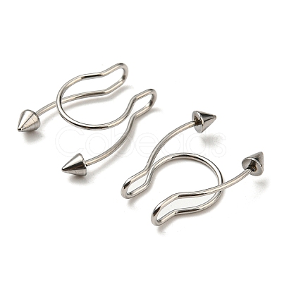 Non-Tarnish 304 Stainless Steel Body Jewelry X-AJEW-E054-01P-1