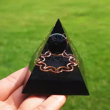 Orgonite Pyramid Resin Energy Generators PW-WG24937-01-1