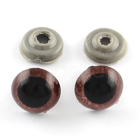 Craft Plastic Doll Eyes Stuffed Toy Eyes DIY-R039-8mm-1