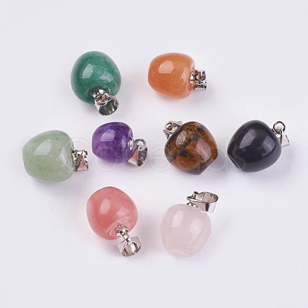 Natural & Synthetic Mixed Stone Charms G-I201-H-1