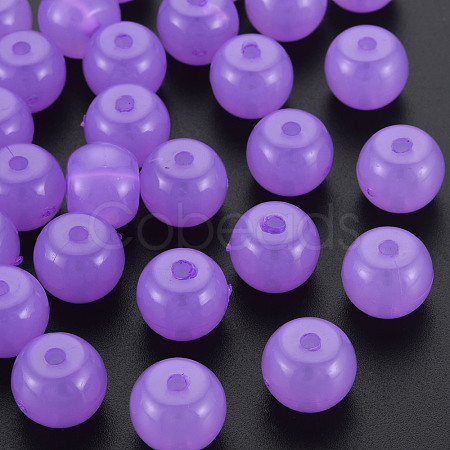 Imitation Jelly Acrylic Beads MACR-S373-14-EA04-1