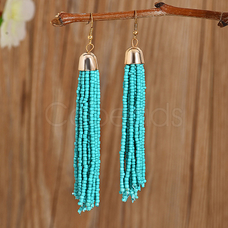 Fashionable Casual Classic Tassel Earrings for Women UL4721-1