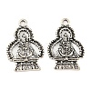 Tibetan Style Alloy Pendants TIBE-P001-33AS-1