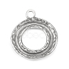 Non-Tarnish 304 Stainless Steel Pendants STAS-F287-20P-2