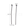 304 Stainless Steel Ball Head pins STAS-R051-30mm-5