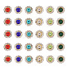SUPERFINDINGS 600Pcs 6 Colors Sew on Rhinestone RGLA-FH0001-02-1
