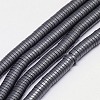 Electroplate Non-magnetic Synthetic Hematite Beads Strands G-J164B-4mm-M-2