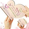 Wooden Heart Table Decorations DJEW-WH0017-001-5