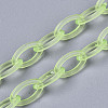 Handmade Transparent ABS Plastic Cable Chains X-KY-S166-001G-4