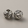 Tibetan Style Alloy European Beads FIND-TAC0002-065G-01-1