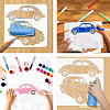 PET Hollow Out Drawing Painting Stencils DIY-WH0403-014-3
