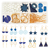 SUNNYCLUE 142Pcs DIY Blud Wood Earring Making Kits DIY-SC0013-90-1