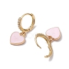 Heart Alloy Enamel Dangle Earrings EJEW-JE05819-4