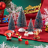 10Pcs 10 Style Christmas Resin Display Decorations DJEW-TA0001-03-13