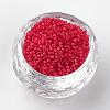 Baking Paint Cylinder Seed Beads SEED-R041-12-2