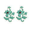 Chinese Style Alloy Enamel Chandelier Components Links X-ENAM-E329-67A-G-4