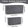 Wool & Nylon Purse Organizer Insert Sets DIY-WH0304-600E-2
