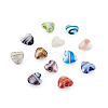 Cheriswelry 24Pcs 12 Colors Handmade Lampwork Beads LAMP-CW0001-03-11