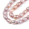 Natural Cultured Freshwater Pearl Beads Strands PEAR-N012-06A-5