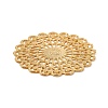 Brass Filigree Joiners FIND-TAC0002-037G-3